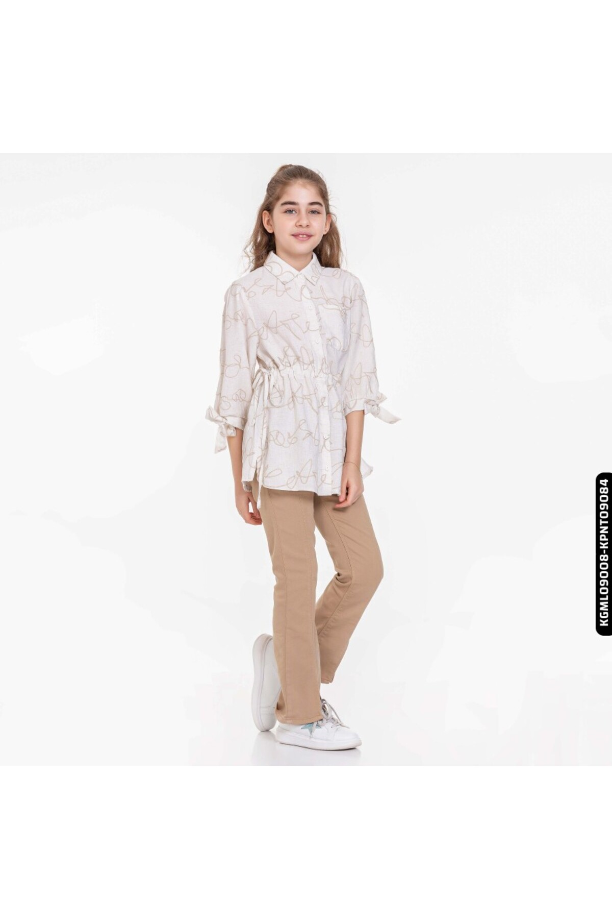 XO Kids Kız Gömlek 5-14 Yaş 808 Kgml09008 fotoğrafı 6 (önizleme)