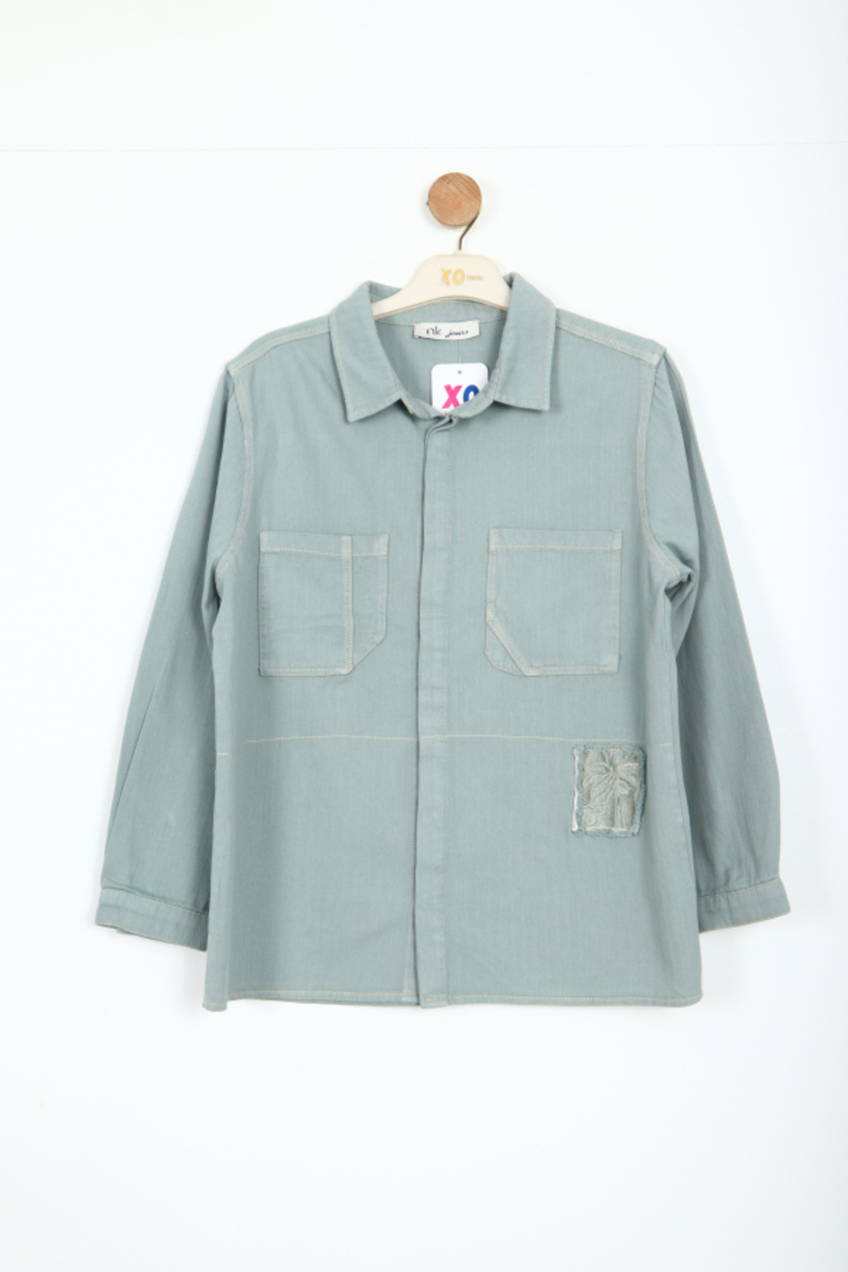 xo kids moda Erkek Çocuk Gömlek 8-14 Yaş 48357 fotoğrafı 3 (önizleme)