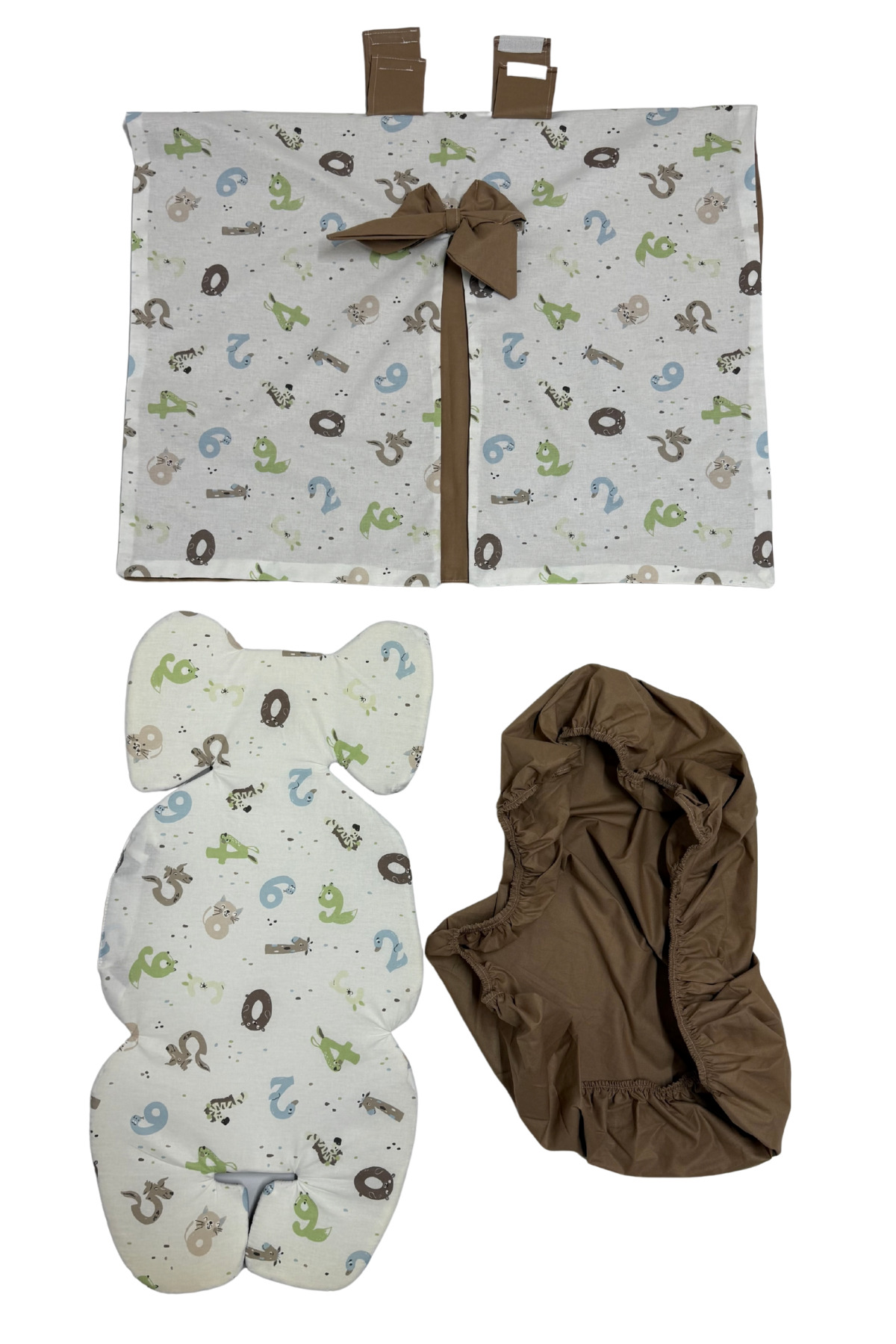 Happy Baby Dikiş Atölyesi 10’Lu Babynest Puset Örtüsü Alt Açma Emzirme Yastığı Ana Kucağı Bebek Arabası Minderi Tutmalı fotoğrafı 5 (önizleme)