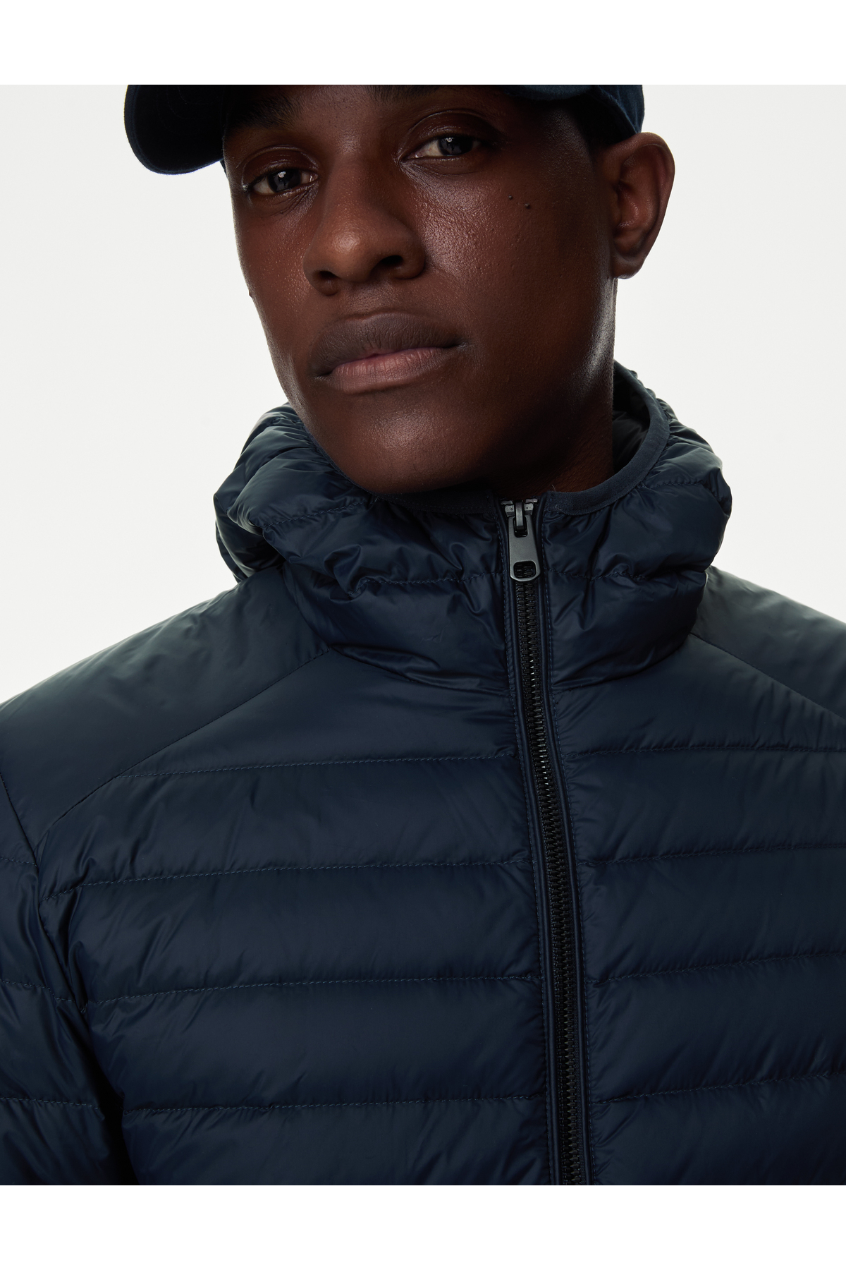 Stormwear:trade_mark: Feather and Down Puffer Şişme Mont — سرمه‌ای T16006801I — تصویر 4 از 7
