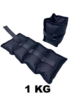 ME&RA SPORT 1 kg x 2 adet toplam 2 kg -El ve Ayak Ağırlığı – Kas Güçlendirici...