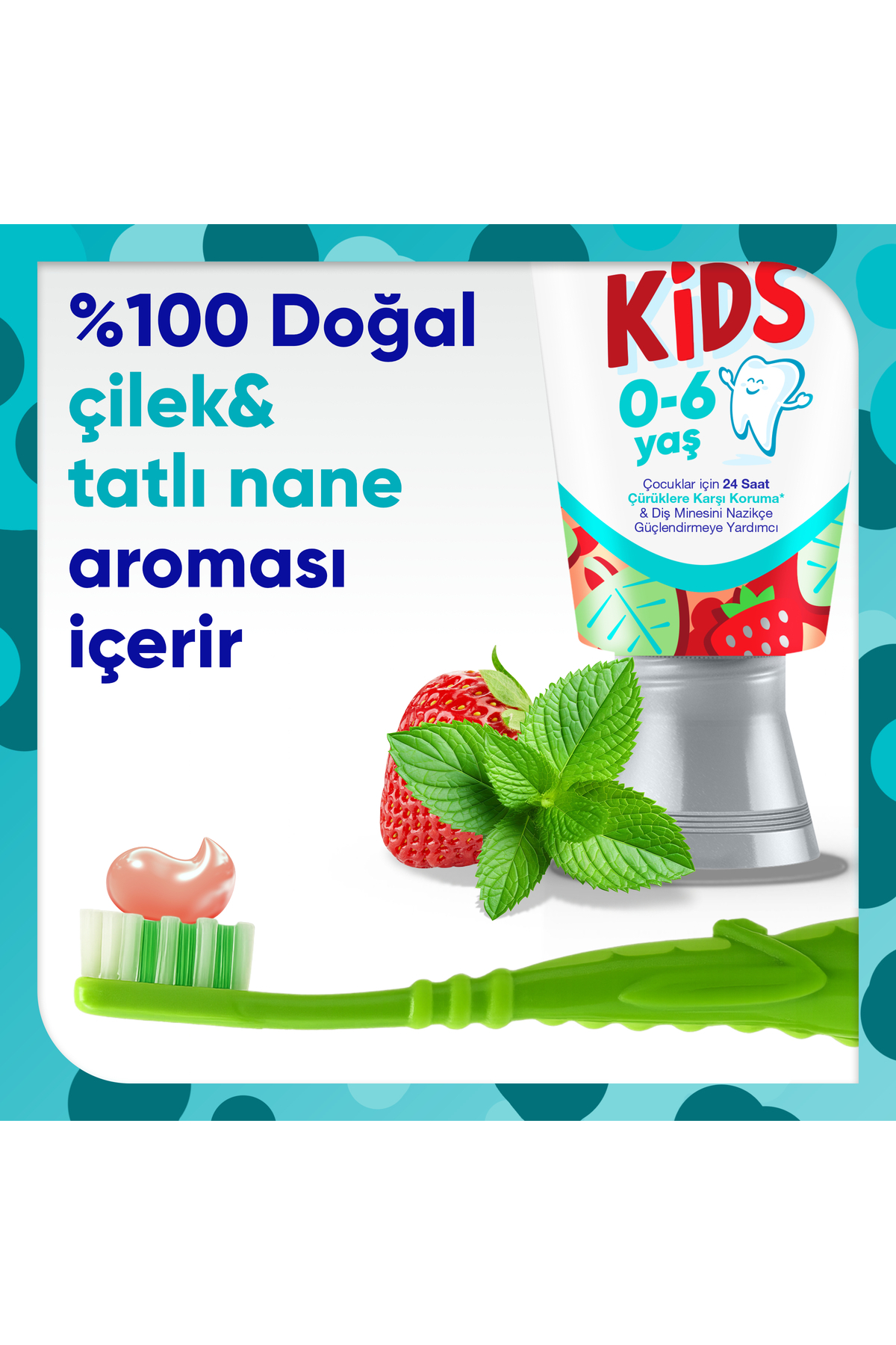 Sensodyne Promine 0-6 Yaş Çocuk Diş Macunu 50ml - Çilek Aromalı -2 Adet fotoğrafı 2 (önizleme)