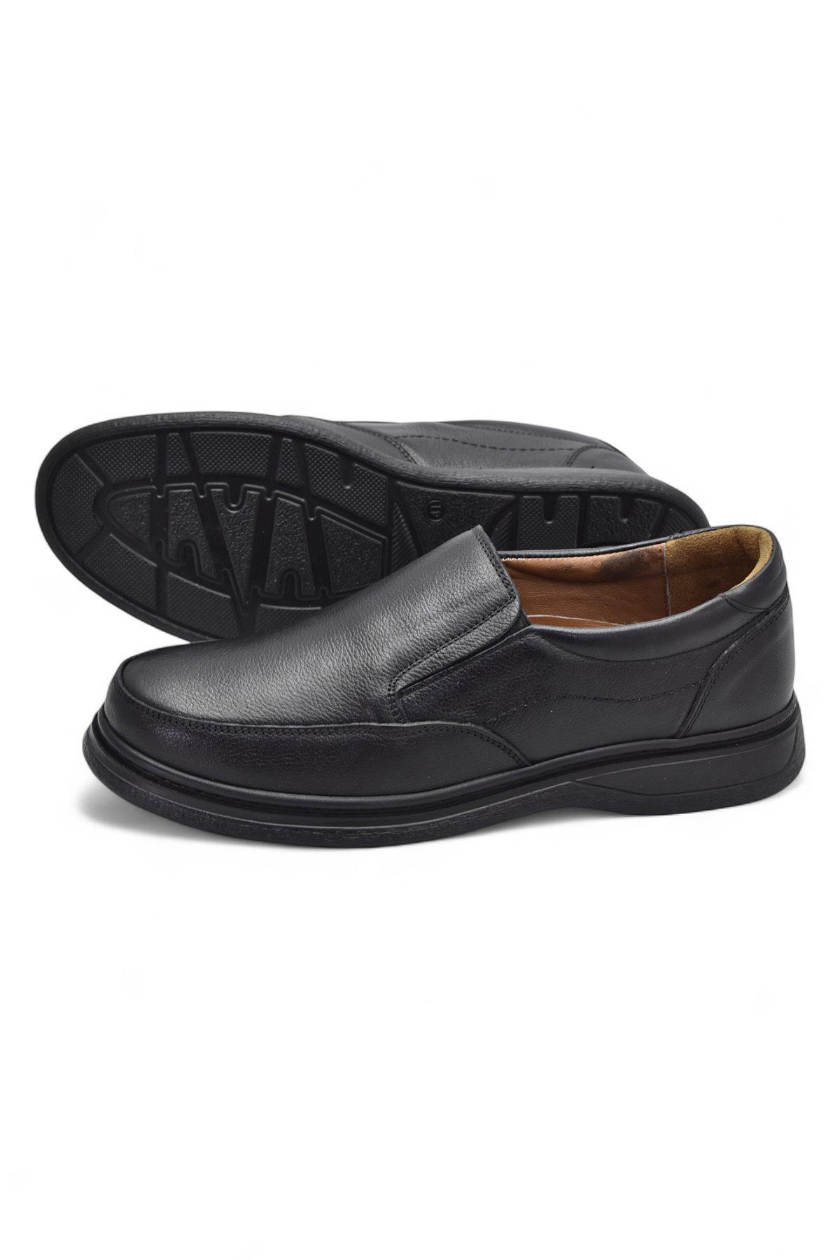 ISPARTALILAR  TAB430 Ortopedik Taban Hakiki Deri Erkek Ayakkabı Mevsimlik Baba Ayakkabısı - Görsel 4