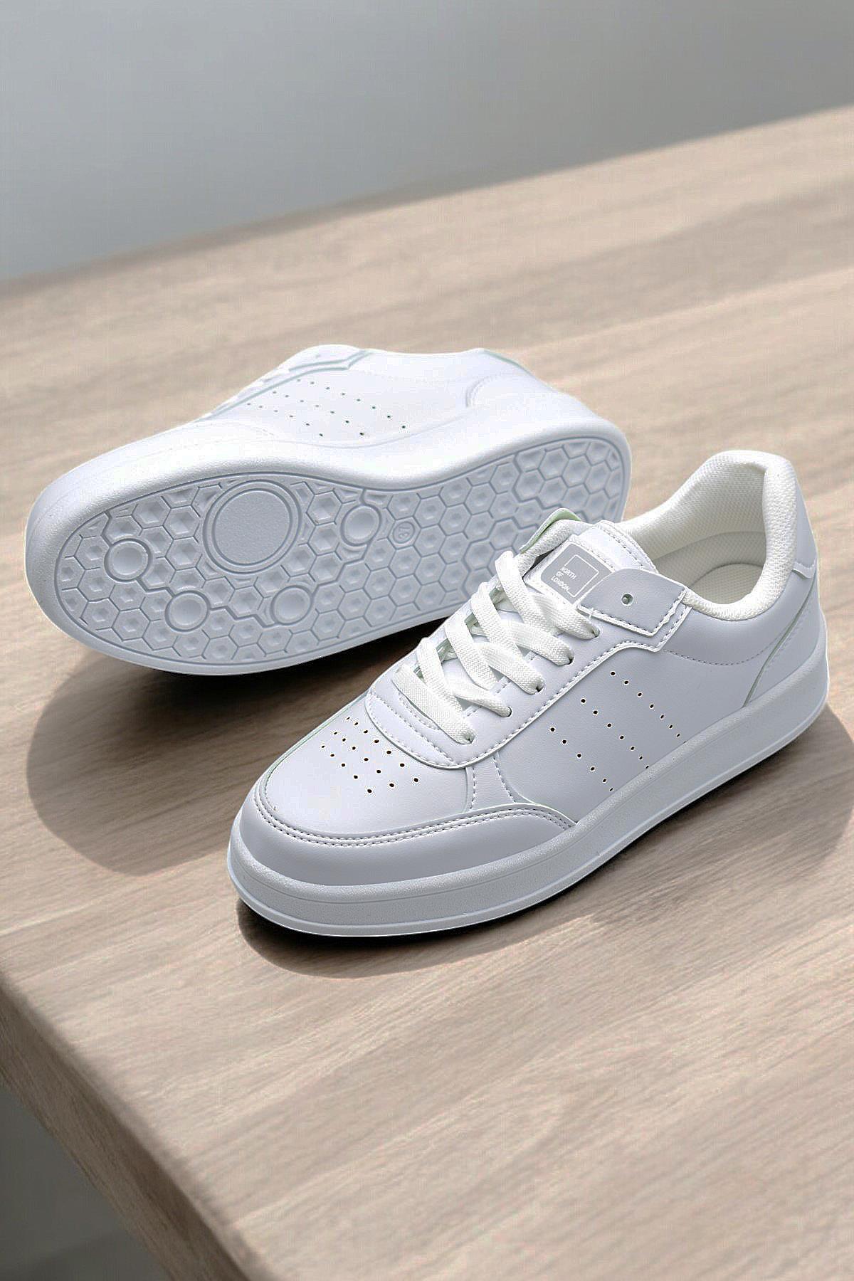 ISPARTALILAR  1011 Rahat Taban Günlük Unisex Spor Ayakkabı Suya Dayanıklı Malzeme Mevsimlik - Görsel 4