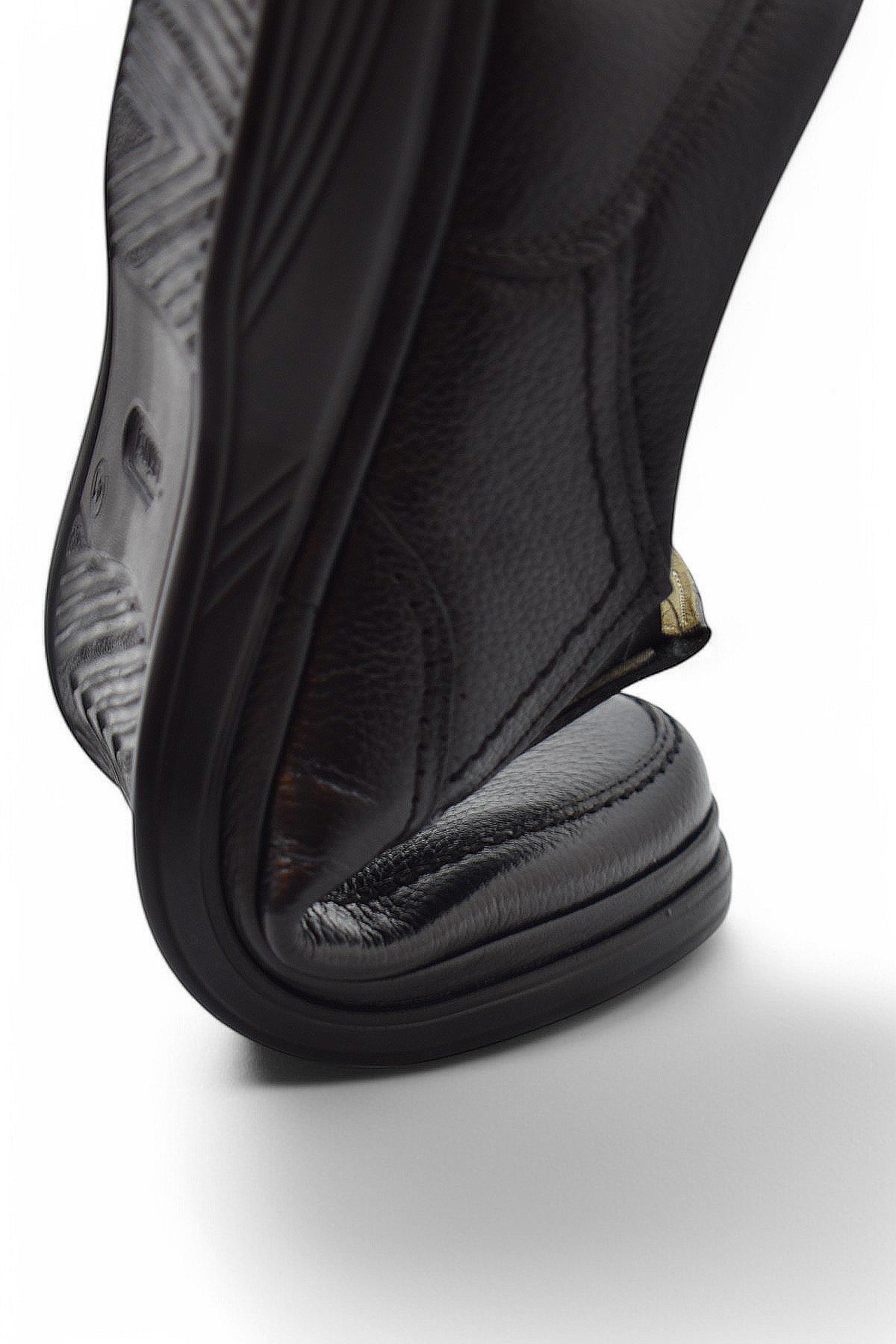 ISPARTALILAR  TAB8050 Ortopedik Taban Hakiki Deri Erkek Ayakkabı Mevsimlik Baba Ayakkabısı - Görsel 7