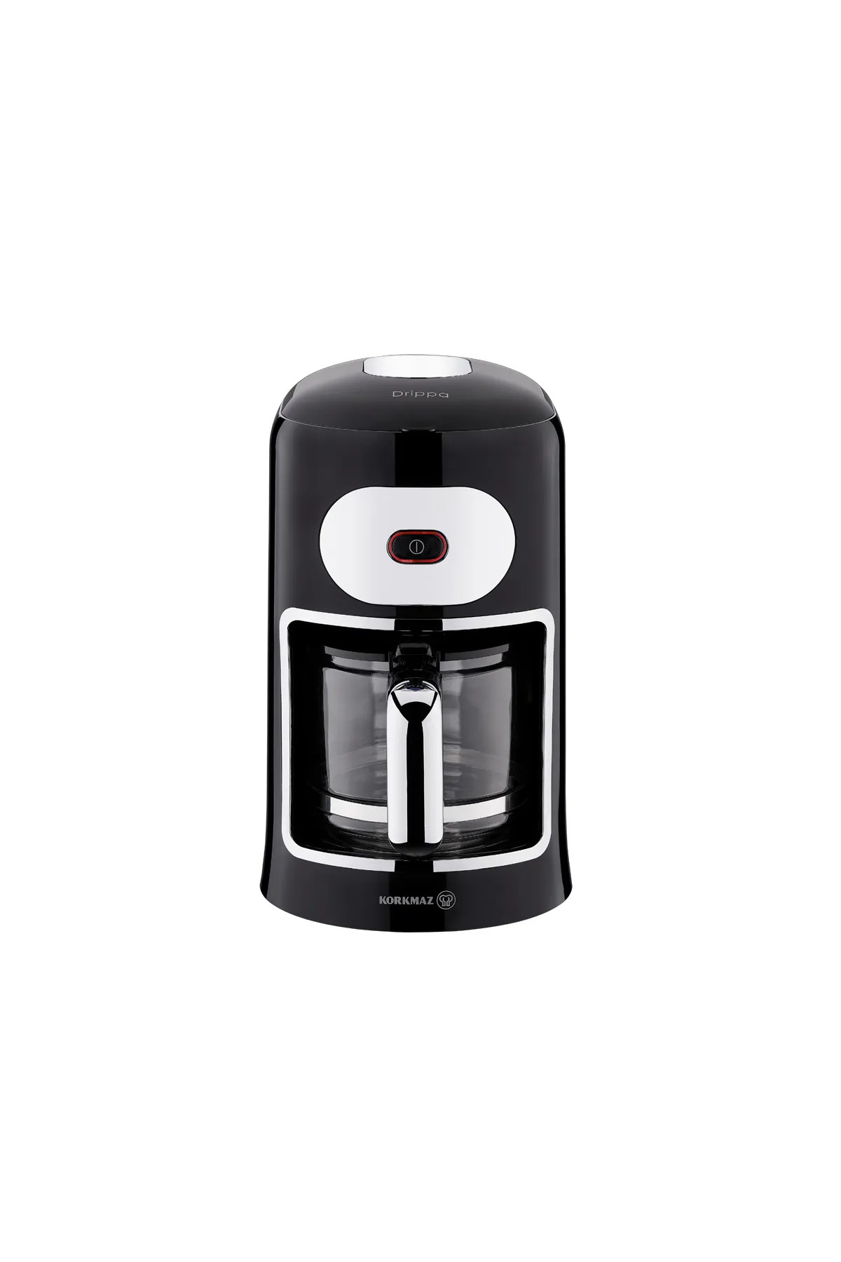 KORKMAZ Drippa Tek Tuşlu Siyah Filtre Kahve Makinesi A864 - Fiyatı