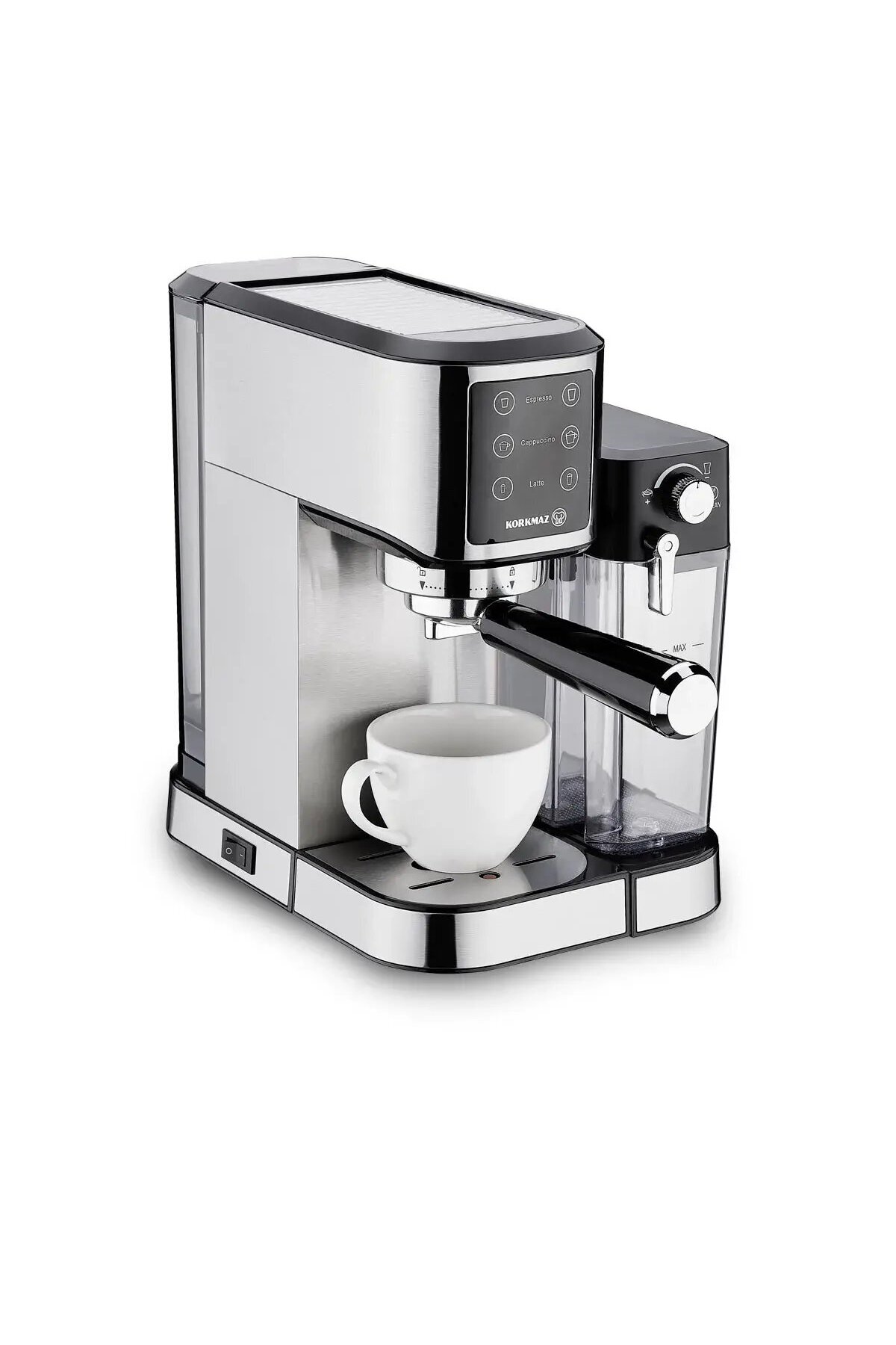 KORKMAZ Java Plus Süt Hazneli Espresso Kahve Makinesi A982