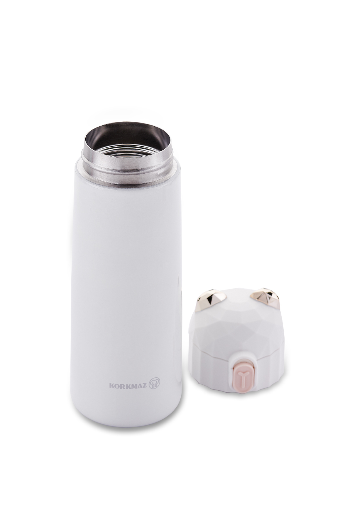 KORKMAZ Bambino Plus Beyaz 350 Ml Çocuk Matarası A743 fotoğrafı 2 (önizleme)