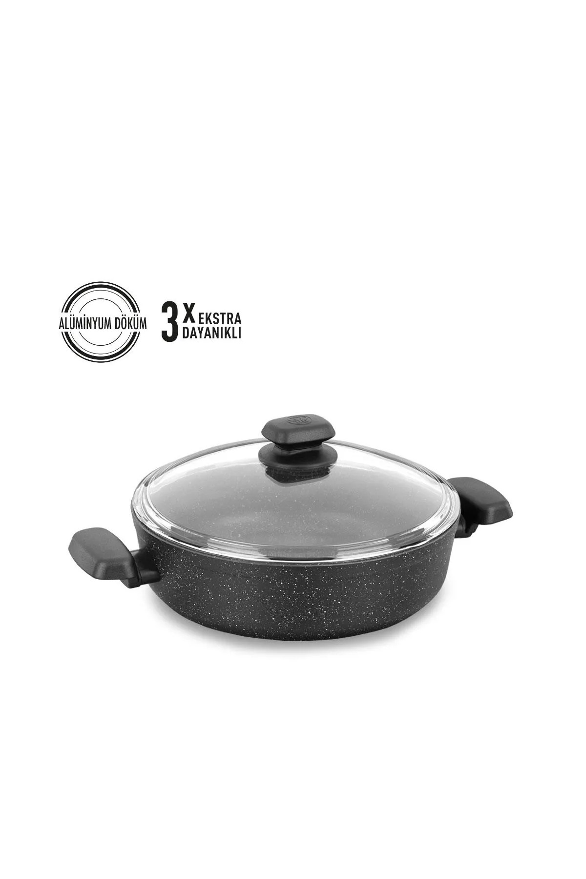 Ornella 24x6.5 cm Kısa Tencere A1843