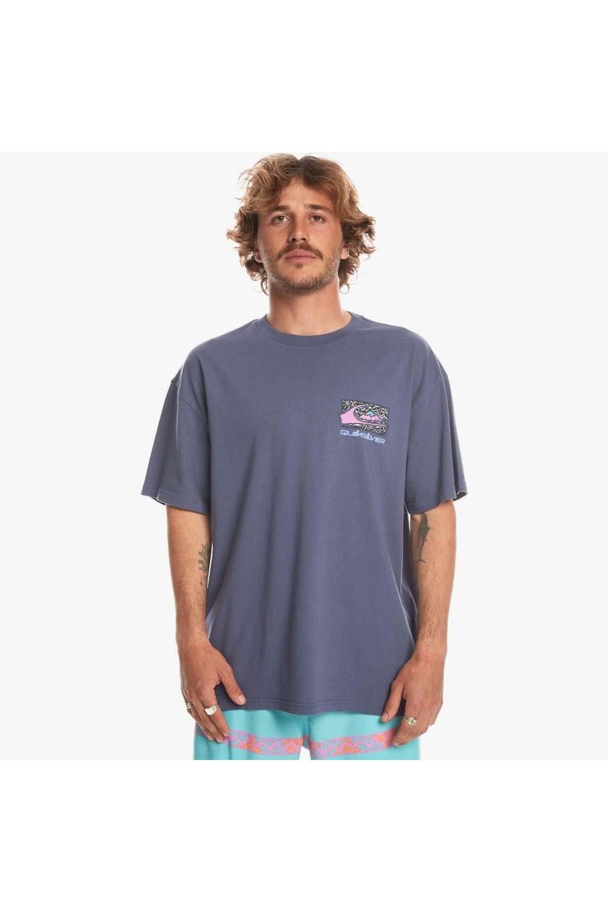 کوییک سیلور تی شرت مردانه طرح Spin Cycle SS کد EQYZT07653