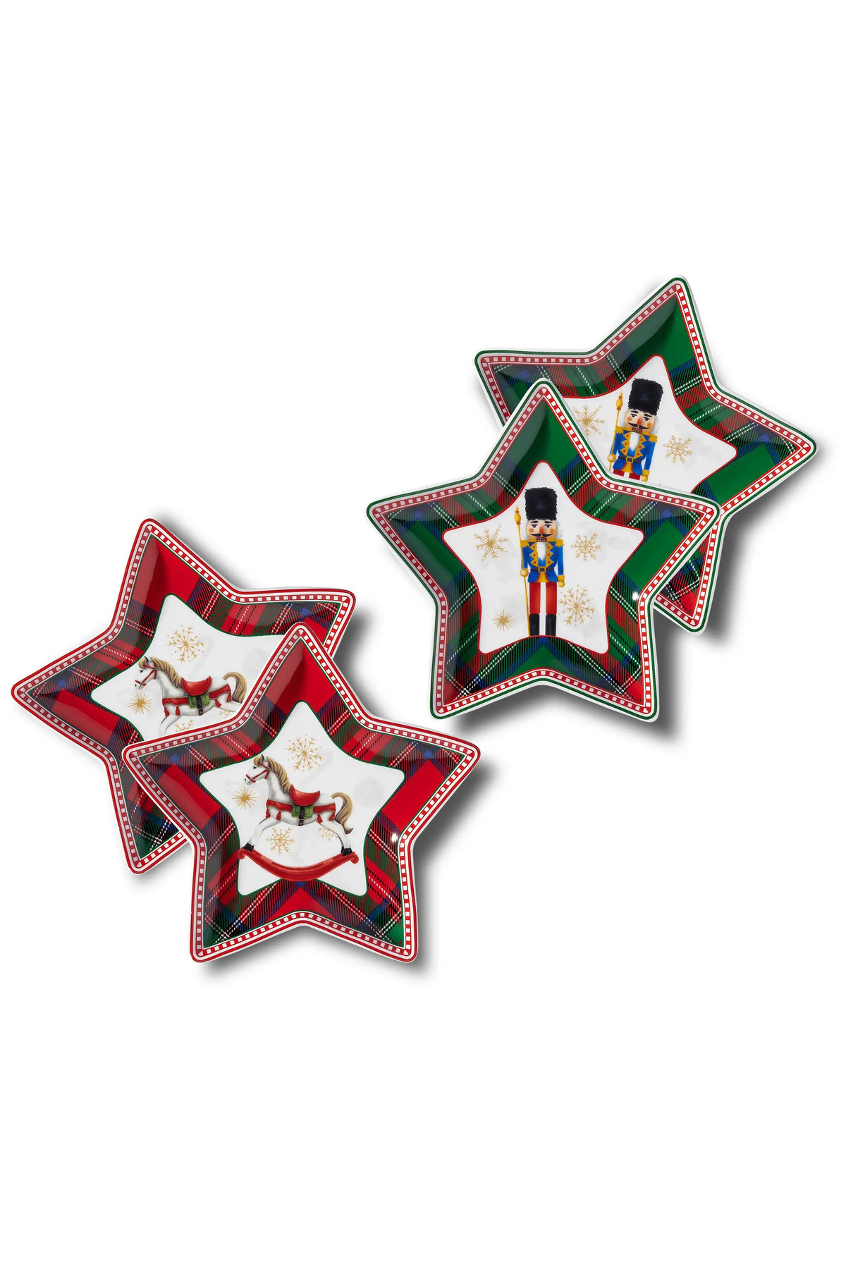 KORKMAZ Jolly Collection 4lü Yıldız Çerezlik A640-06 - Fiyatı