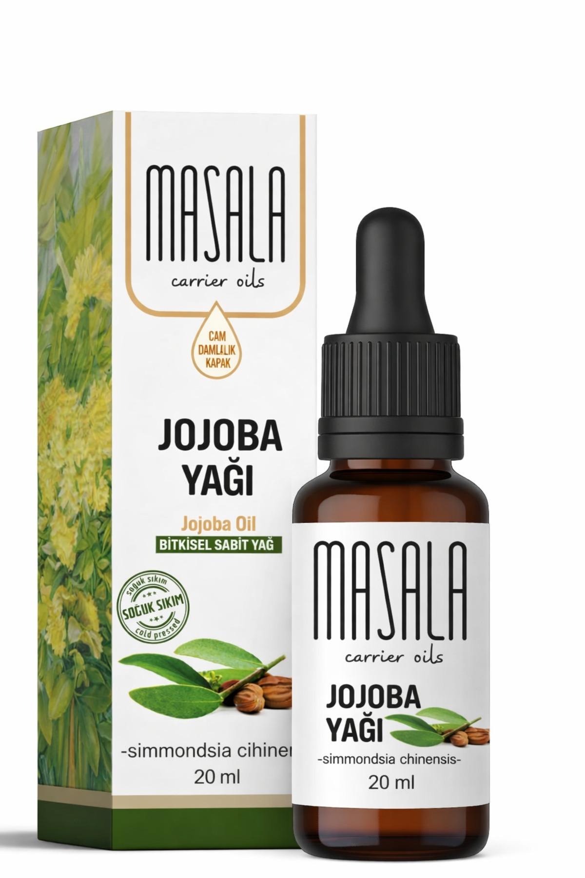 Masala Jojoba Yağı 20 Ml. (jojoba Oil) Soğuk Pres - Fiyatı, Yorumları