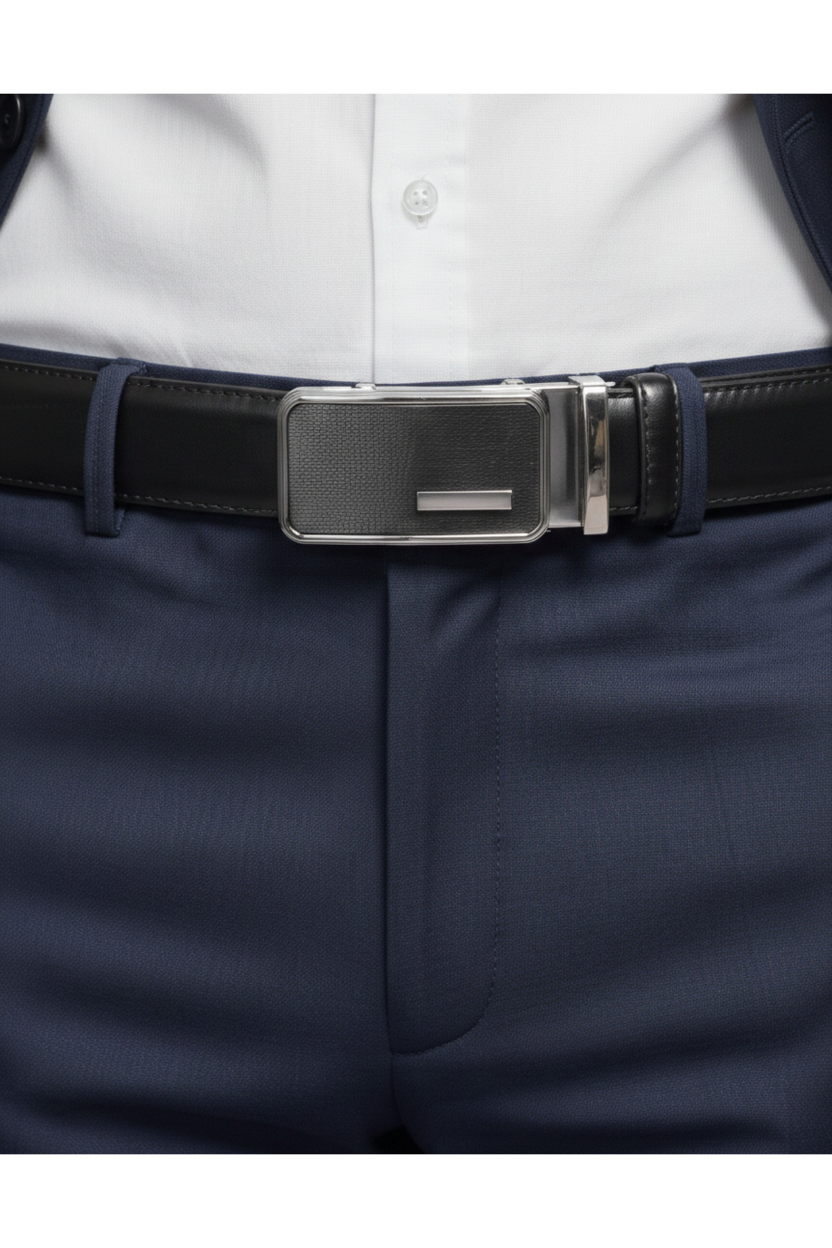 KASVA DERİ  3.5 Cm Otomatik Kemer - Görsel 6