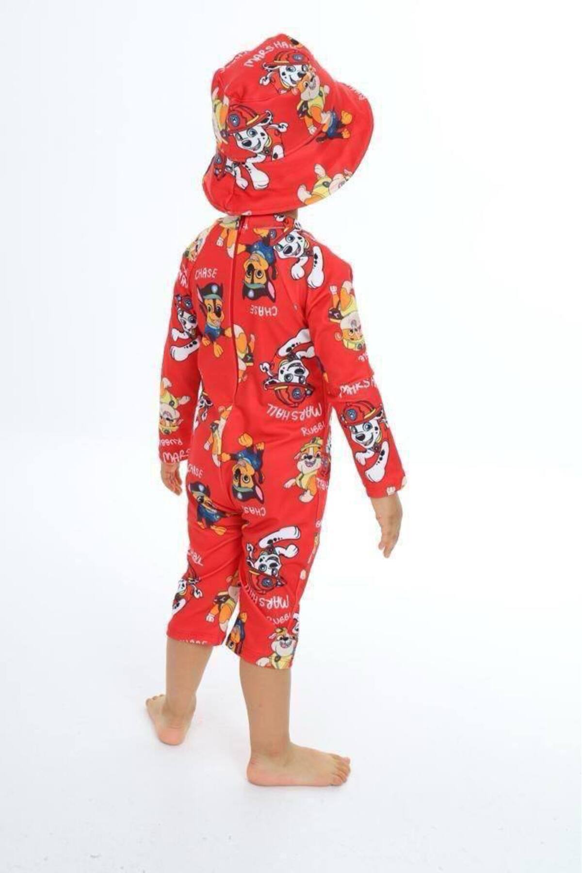 ministok Şapkalı Tulum Mayo fotoğrafı 2 (önizleme)