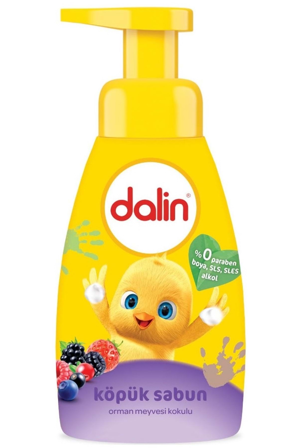 Dalin Köpük Sabun 200ML Orman Meyveli Çoçuklarınız için (3 Lü Set) fotoğrafı 2 (önizleme)