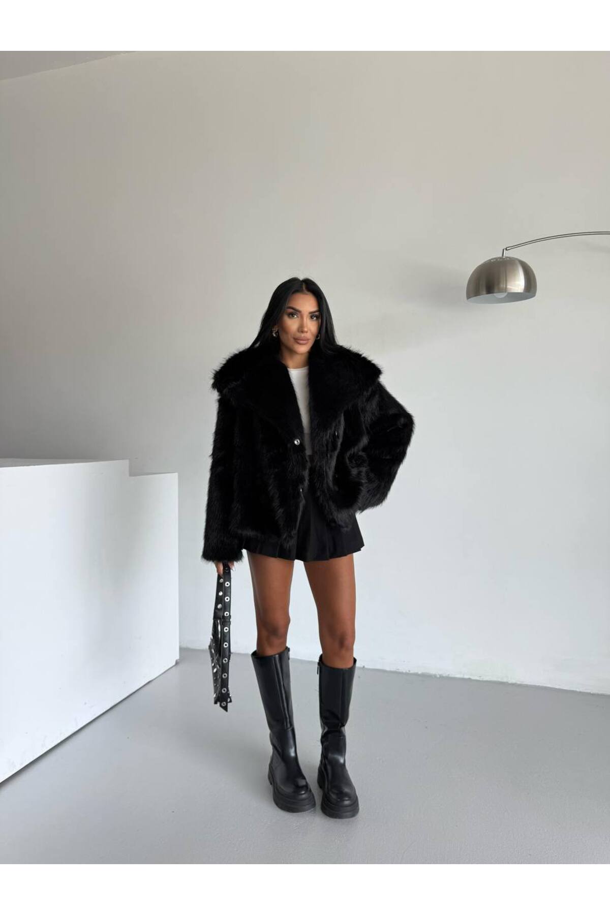 sinemkivanc co Чорна хутра з підкладкою преміум-класу