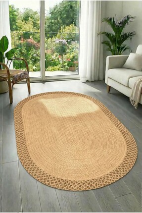 DOREM DİJİTAL BASKILI HASIR GÖRÜNÜMLÜ Kaymaz Taban Yıkanabilir Modern Mutfak ...