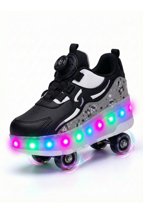 ROCKY PATENLİ IŞIKLI SPOR AYAKKABISI & TEKERLEKLİ SNEAKERS
