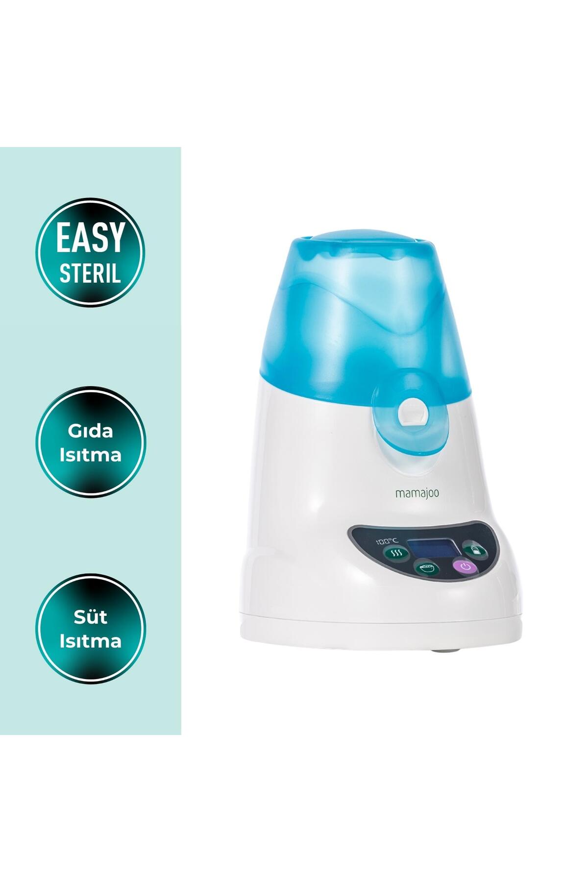 Mamajoo 3 İşlevli Isıtıcı | Sterilizatör Hızlı Isıtma ve Sıcaklık Sabitleme LCD Ekran fotoğrafı 2 (önizleme)