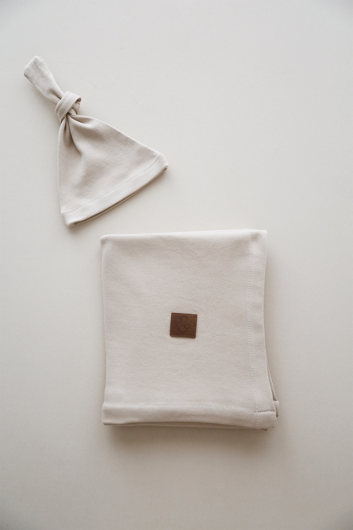 ilays beauty Birinci Sınıf Pamuklu Çok Amaçlı Kundak/battaniye (SÜTLÜ KAHVE) fotoğrafı 2 (önizleme)