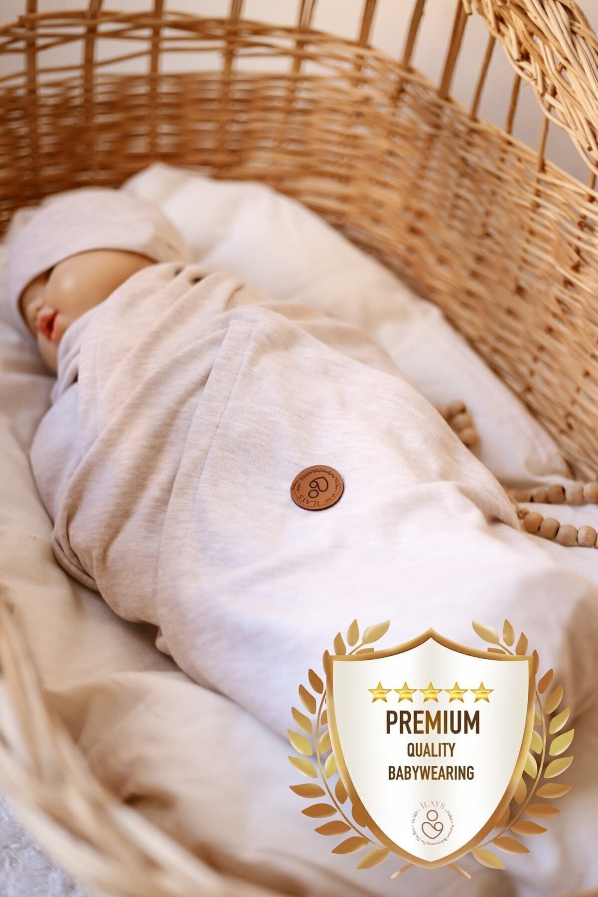 ilays beauty Birinci Sınıf Pamuklu Çok Amaçlı Kundak/battaniye (SOFT BEJ) fotoğrafı 3 (önizleme)