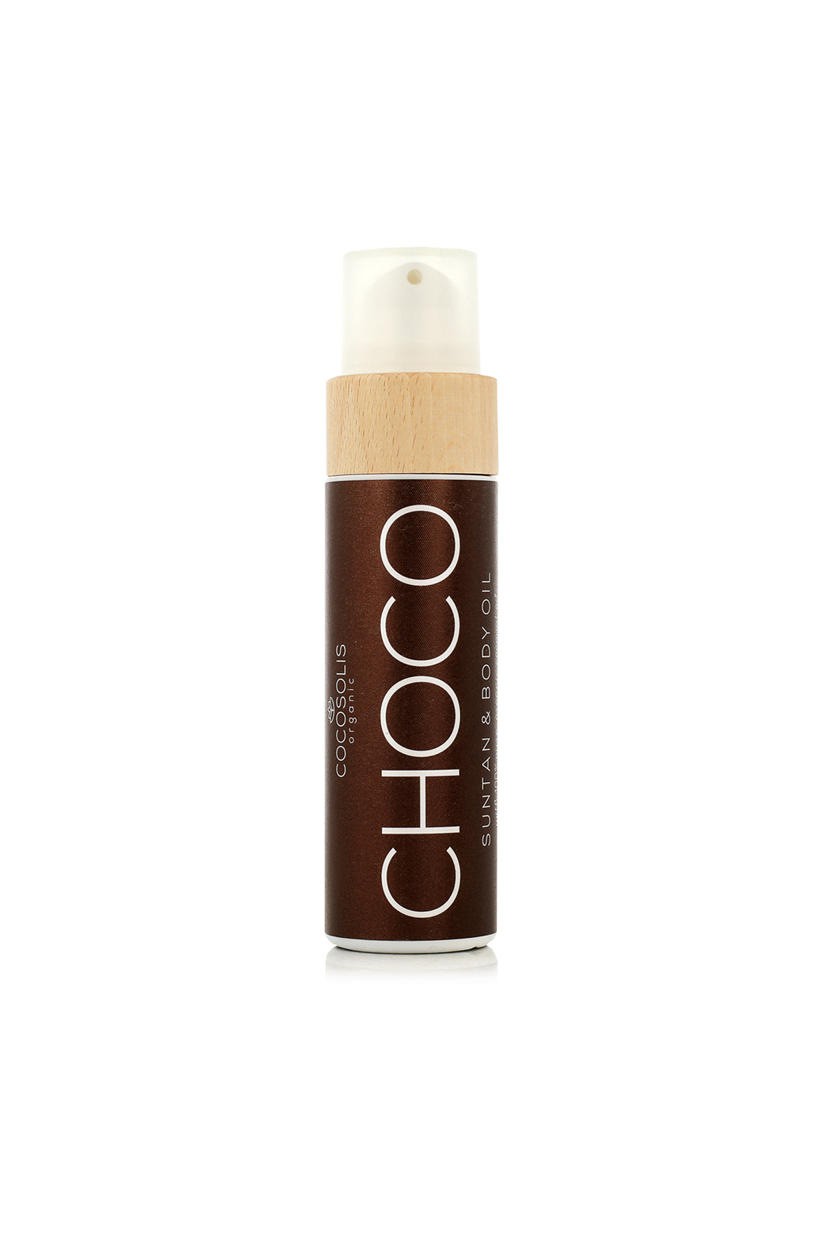 Cocosolis CHOCO Λάδι μαυρίσματος και σώματος 110 ml