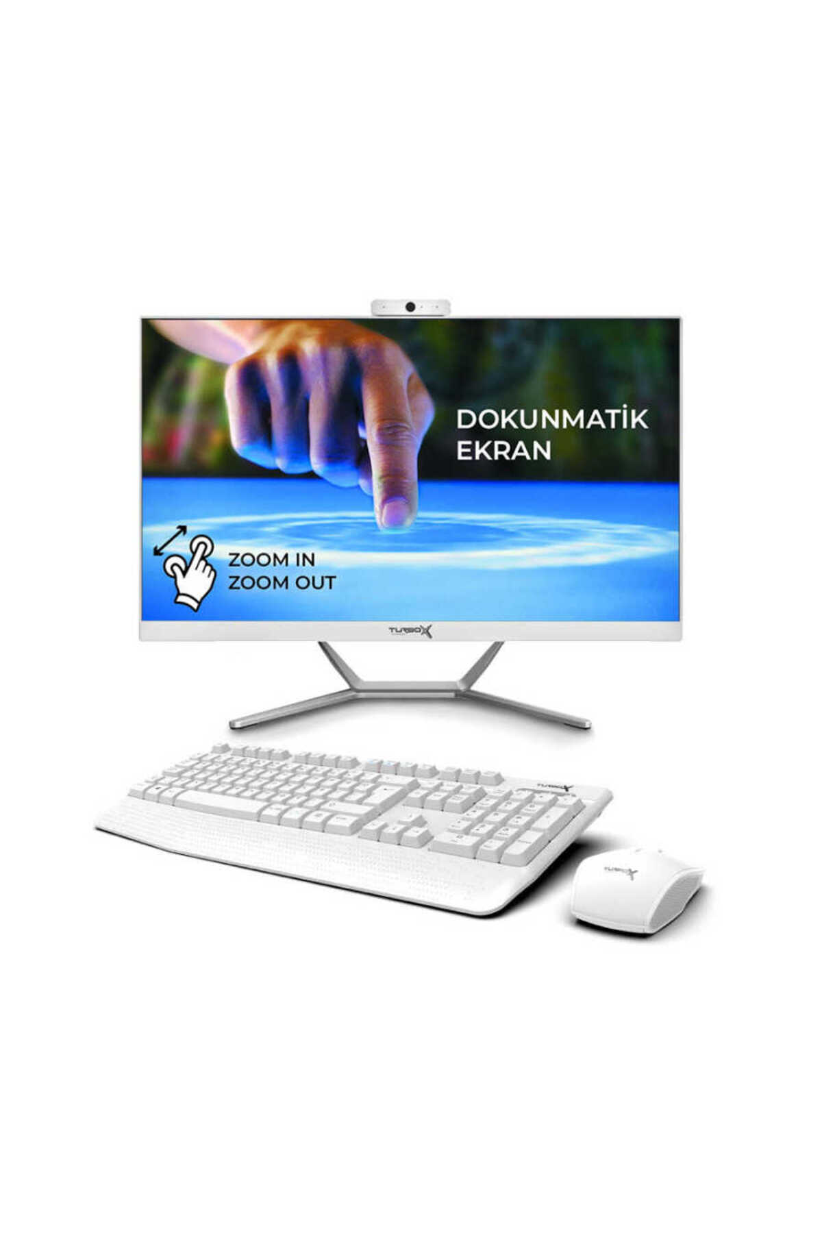 TURBOX TAx1189 Intel Core i5 6400 32GB DDR4 1TB M.2 NVMe SSD 23.8 Dokunmatik Webcam All In One PC
