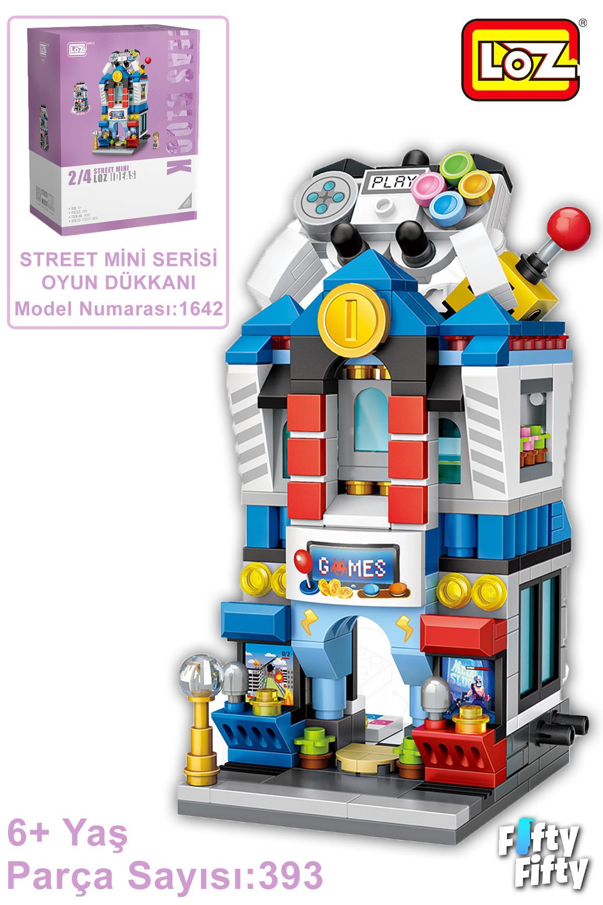 Vagonlife Loz Street Mini Serisi Oyun Dükkanı -LZ1642 (393 Parça