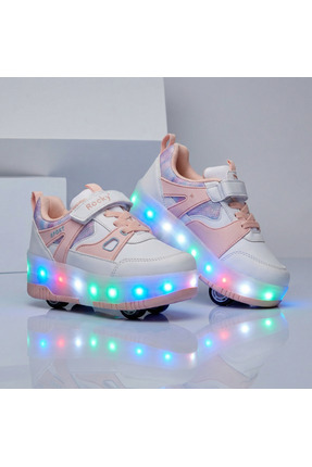 ROCKY YAZIN FAVORİSİ, ÇOCUKLAR İÇİN PATENLİ TEKERLEKLİ SPOR AYAKKABI/SNEAKERS