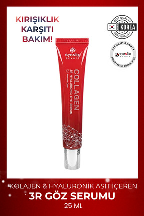 Eyenlip Beauty 3r Hyalüronik Içeren Kırışıklı Karşıtı Göz Serumu 25 ml