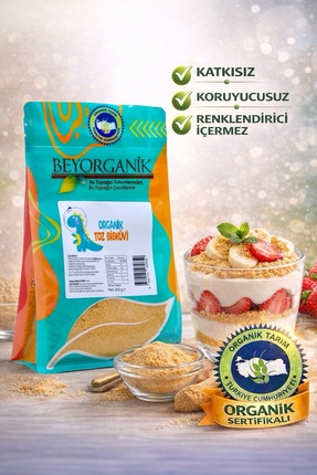 BEYORGANİK Organik Toz Bisküvi 200gr