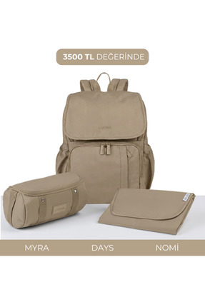 Lucina Days Bebek Bakım Seti: Days Anne Bebek Termal Bakım Çantası & Myra Org...