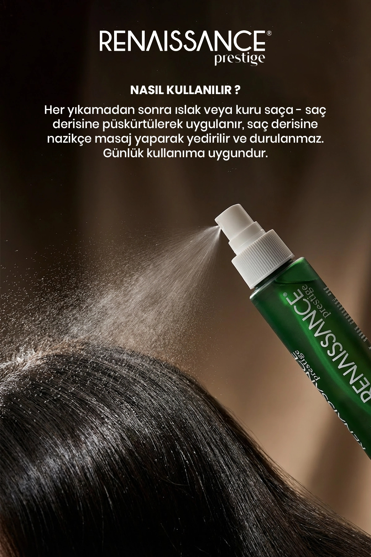 Biberiye Suyu Dökülme Karşıtı ve Hızlı Saç Uzatma Etkili Saf Saç Toniği 100 ml — P2S8454 — تصویر 7 از 8