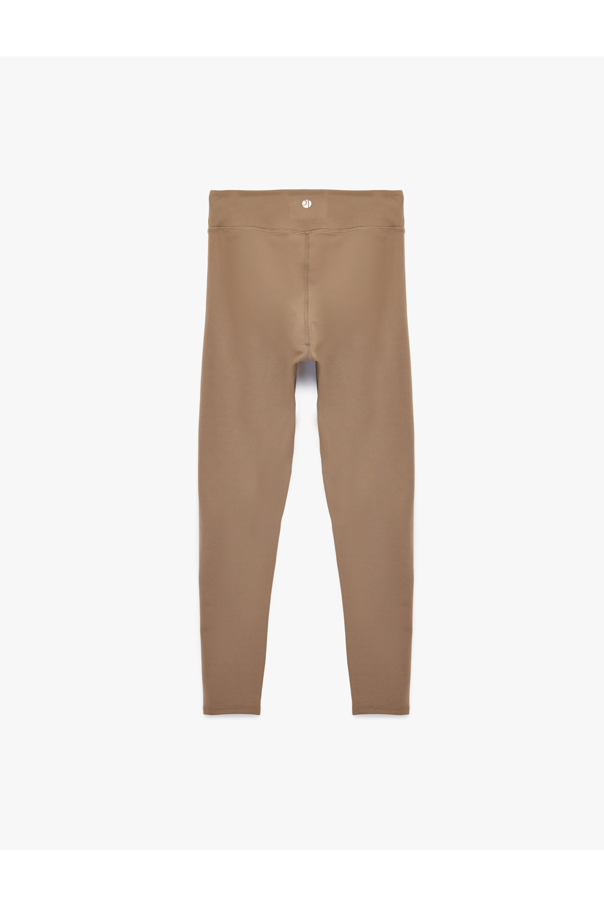 Koton Yüksek Bel Dikiş Detaylı Slim Fit Spor Tayt görsel 4