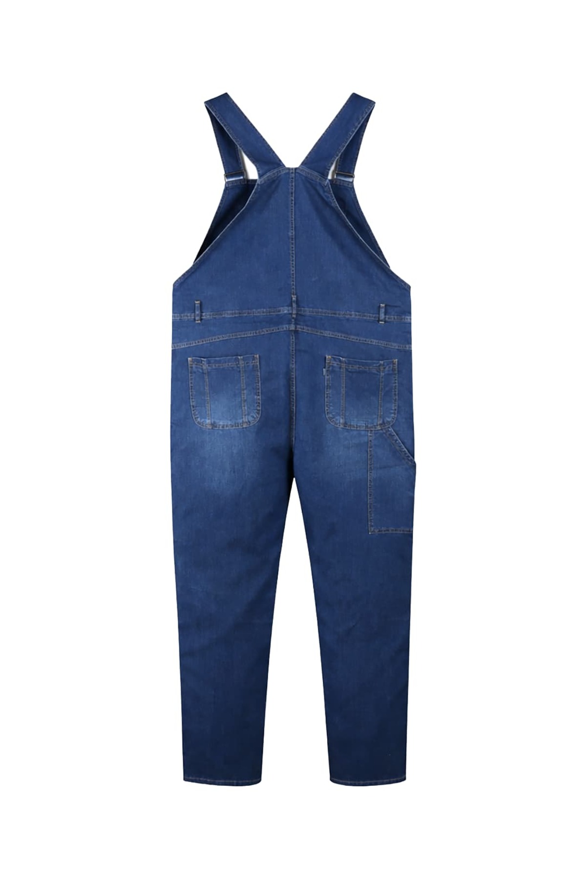 tambattal Büyük Beden Bahçıvan Pantolon (Jean Bahçıvan) Fabris Blue görsel 2