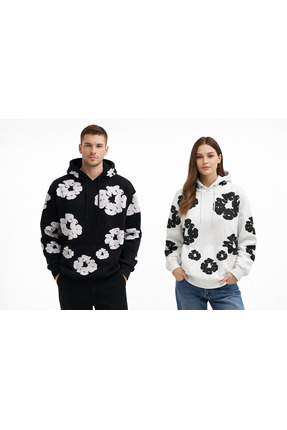MODA UNİSEX KAPÜŞONLU SWEATSHİRT