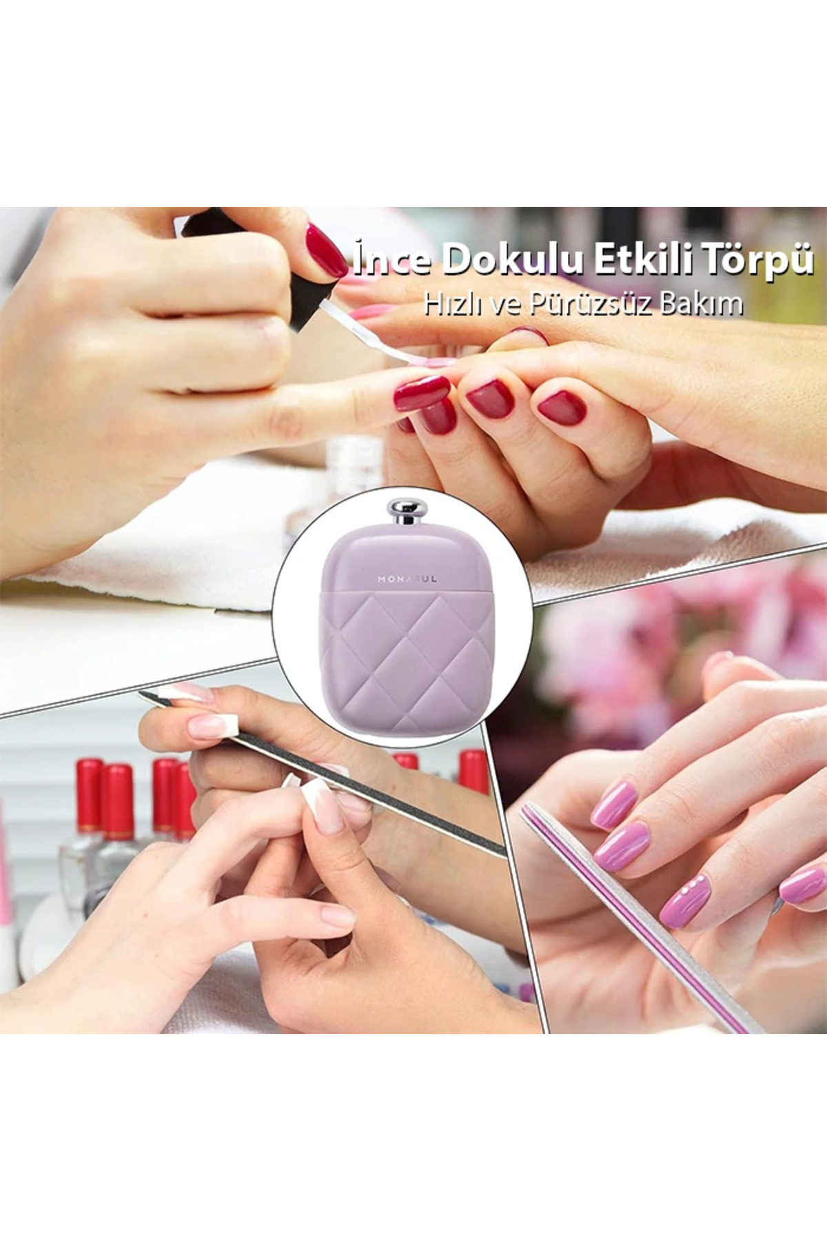 TEKNOLOJİBİZDE EZERE 4in1 Taşınabilir Tırnak Makası + Törpü + Kulak Kaşığı Bakım Seti-(5775) fotoğrafı 5 (önizleme)