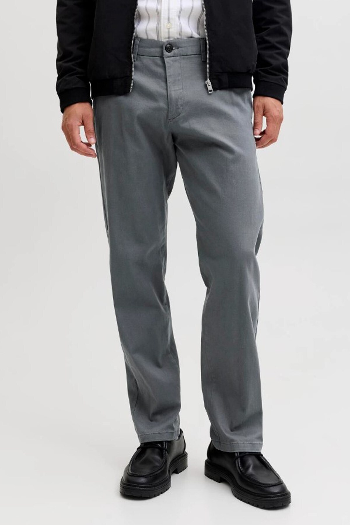 شلوار مردانه راسته فاق کوتاه | جک اند جونز Jack & Jones 12288462 - تصویر 3