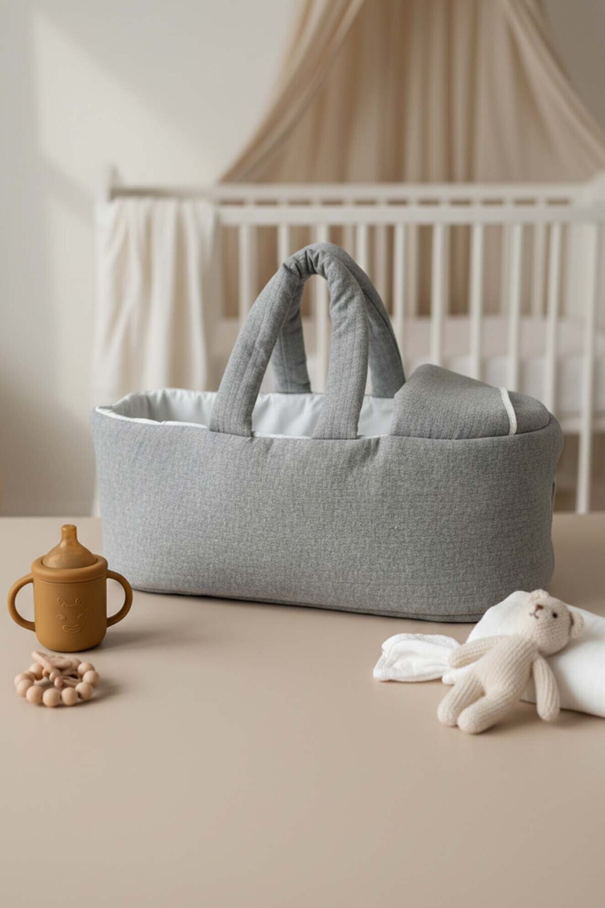 Rivaİstanbul Gri Bebek Taşıma Çantası fotoğrafı 3 (önizleme)