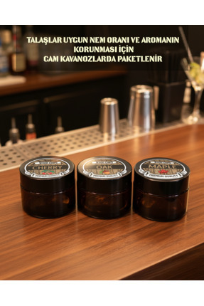 unchained workshop Yedek Talaş Seti / Viski Tütsüleme Seti Yedek Talaş Seti /...