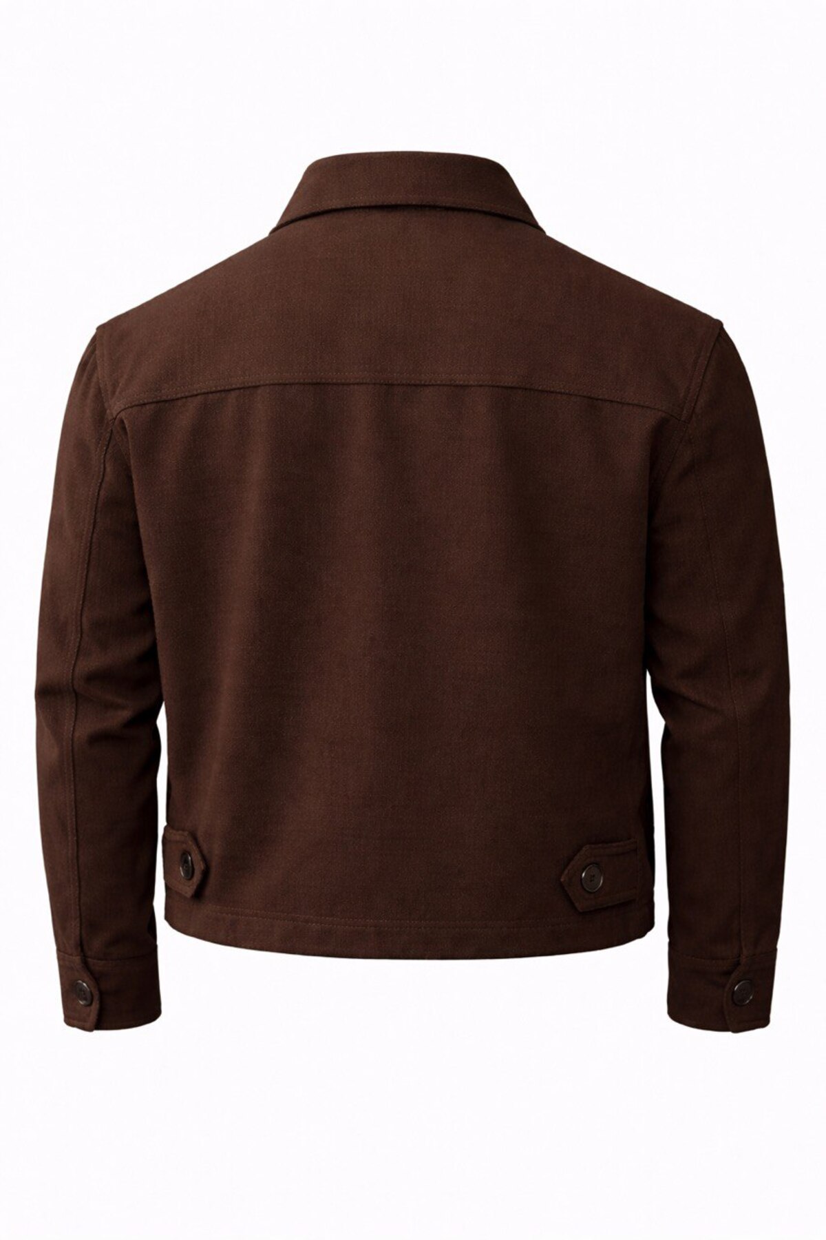 LUMAST  Basic Düğme Detaylı Astarlı Mevsimlik Ceket - Görsel 4