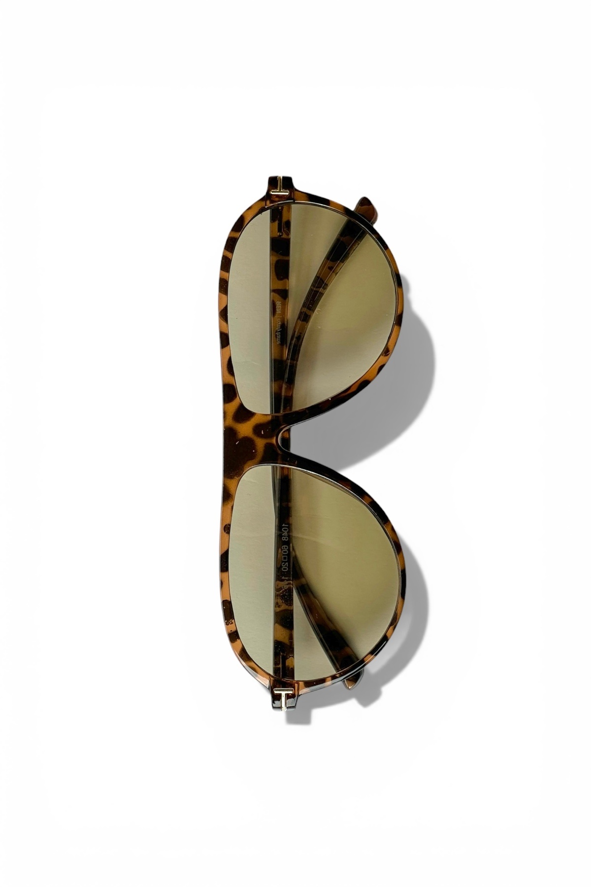 REN EYEWEAR Sepia Air Unisex Leopar Açık kahverengi camlı Pilot Güneş Gözlüğü | UV400 Koruma görsel 2