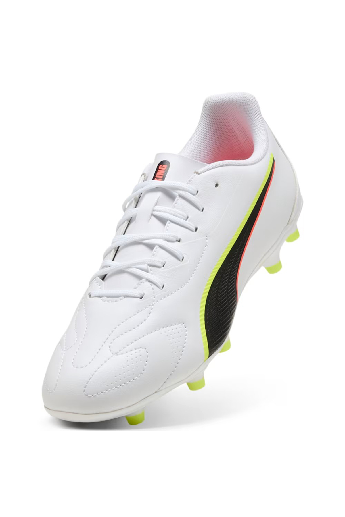 Puma King 20 Play Fg/Ag Erkek Beyaz Futbol Krampon 10873201 görsel 4