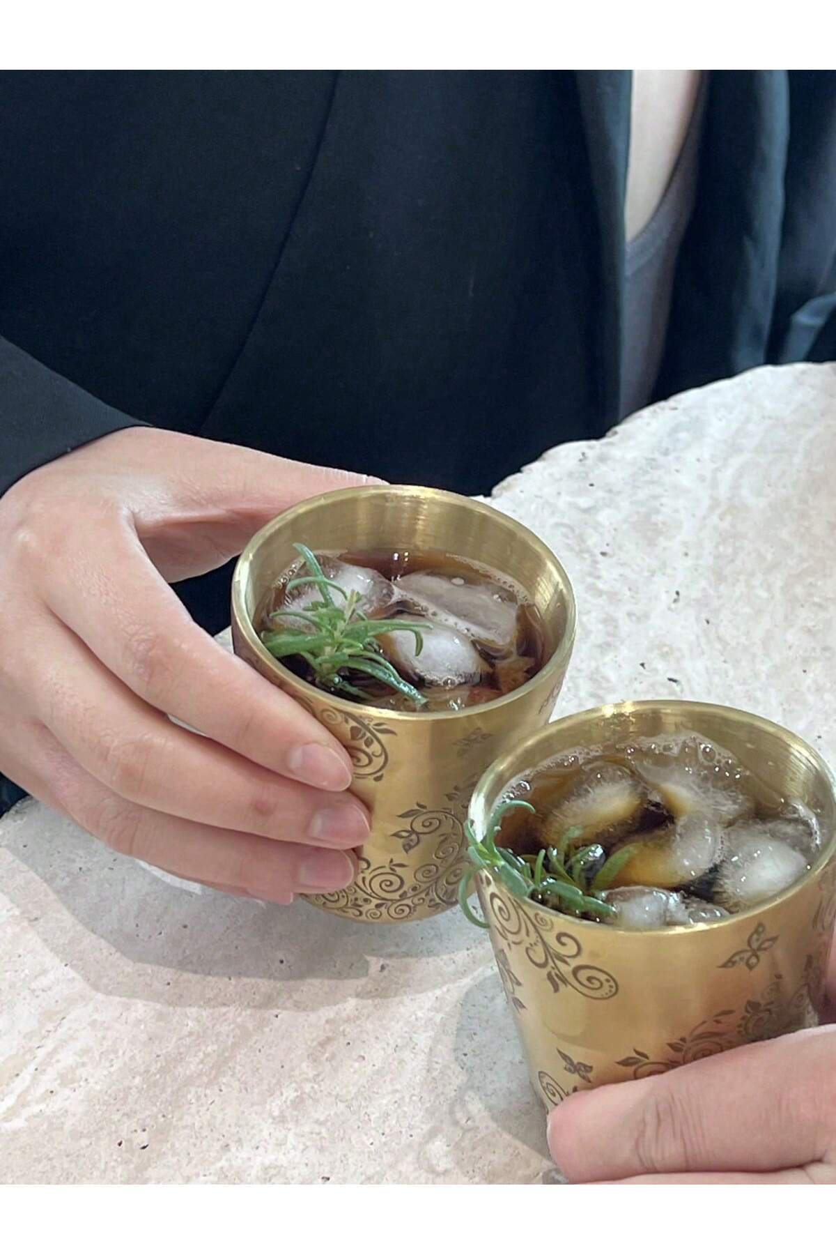 طقم أدوات مائدة رمضاني مكون من قطعتين، ترمس من الف...