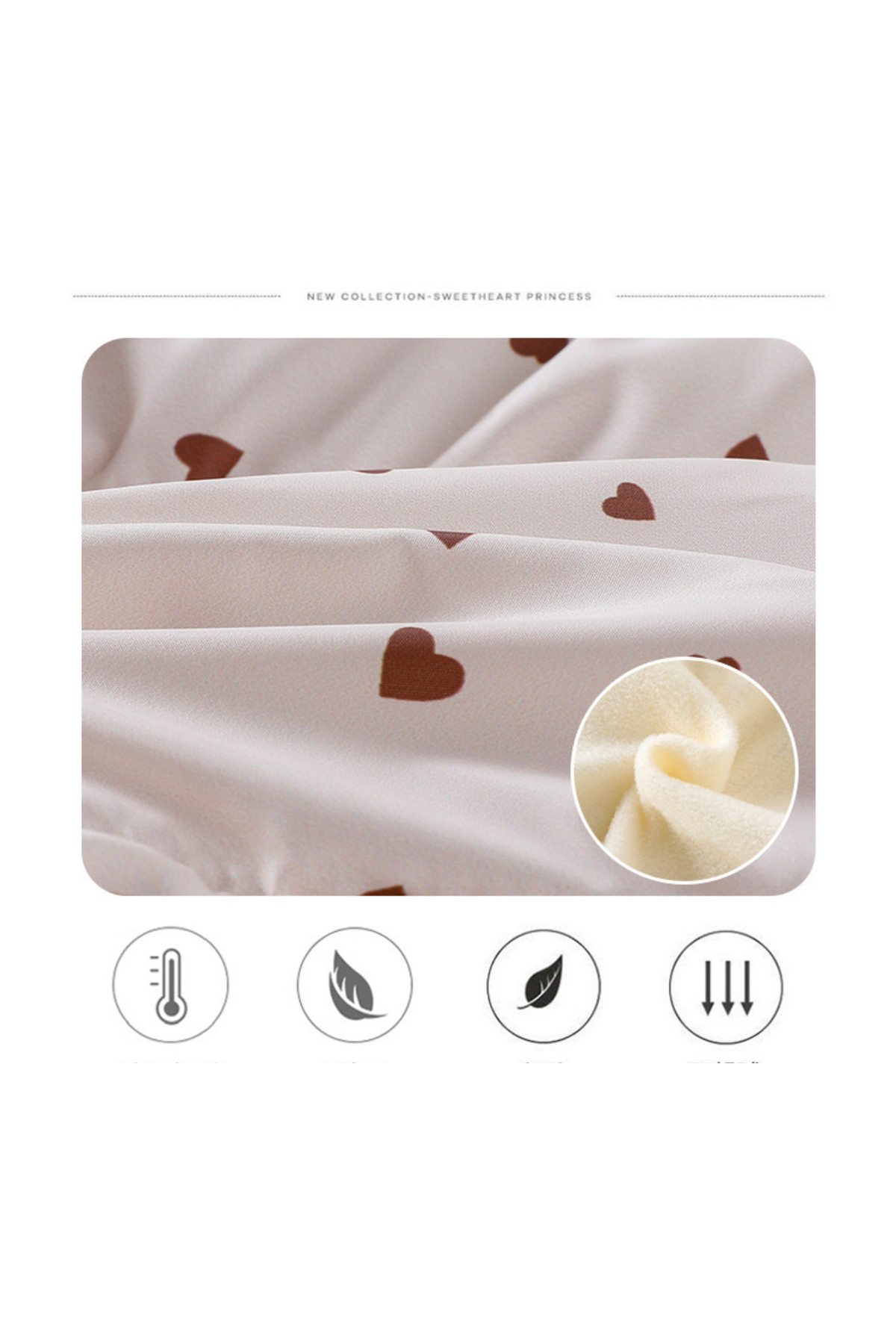 melisam.msg Kız Bebek Kalp Desenli Şişme Tulum Kalın Sevimli Polarlı Astar fotoğrafı 7 (önizleme)