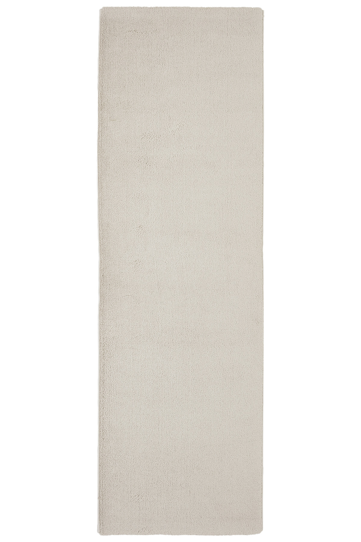 Puffy Beige Solid Color Soft Thick Woven Long Cut Entrance Entrance Hallway Children's Room Carpet Runner