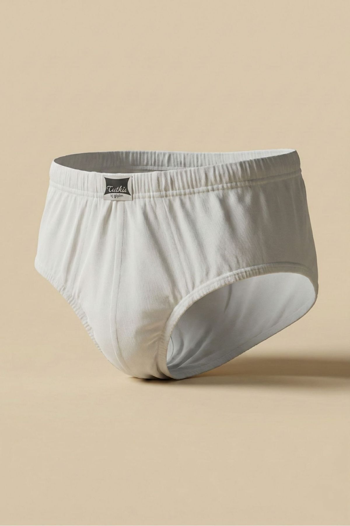 Tutku 5'li Paket %100 Pamuk Erkek Bebek Külot Seti - Beyaz Rahat Kesim Bebek İç Çamaşırı fotoğrafı 3 (önizleme)