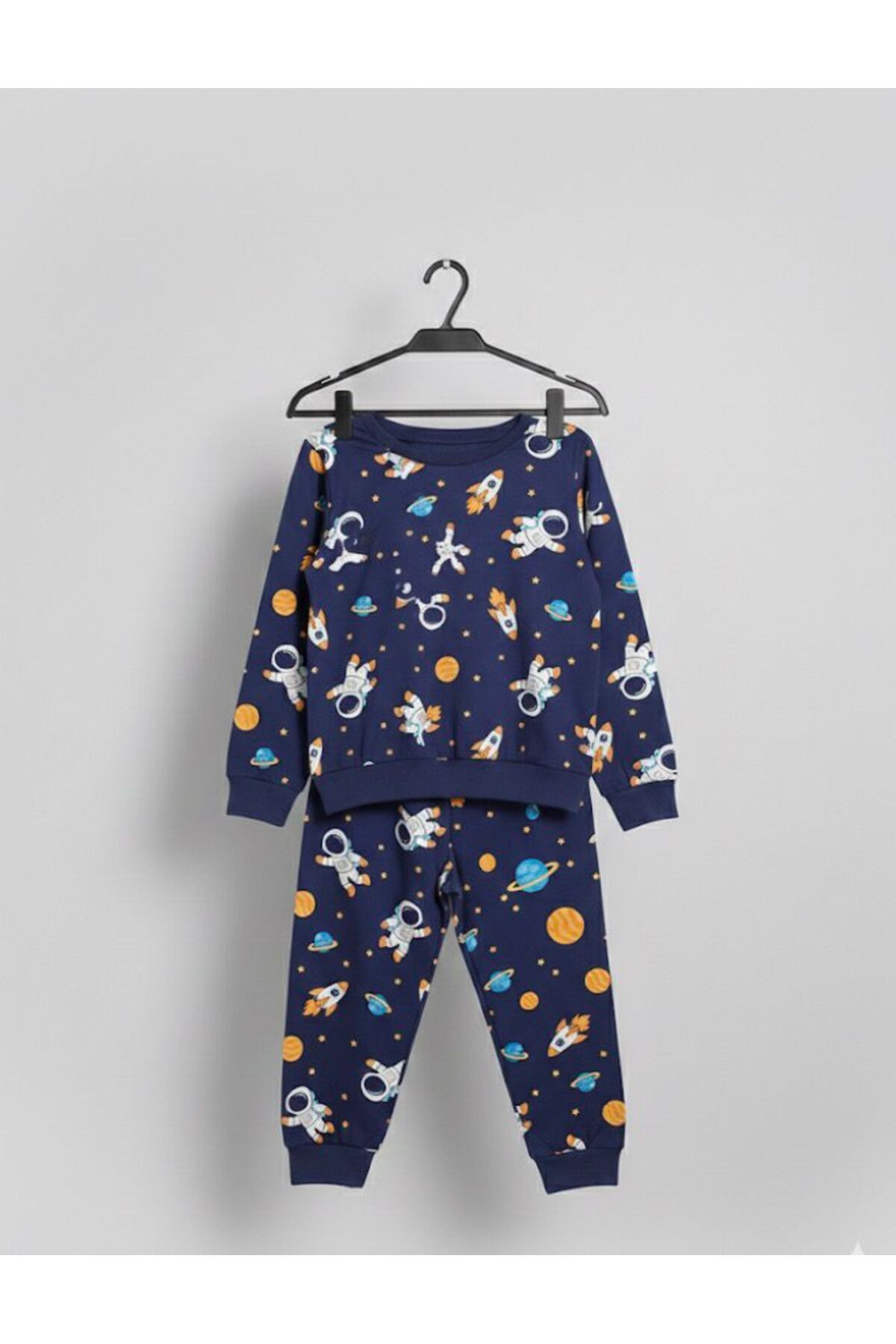 Anne&Bebek Devrez PİJAMA TAKIMI UZAY DESENLİ fotoğrafı 2 (önizleme)