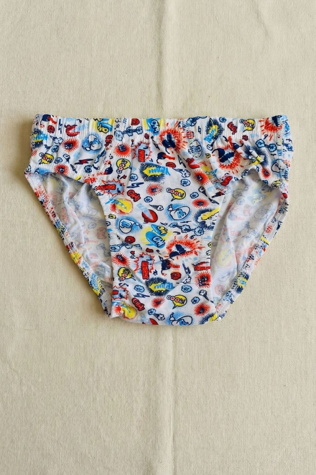 Tutku 5’li Paket Erkek Bebek Pamuklu Külot Seti - Karma Desenli Renkli Çocuk İç Çamaşırı Paketi fotoğrafı 7 (önizleme)