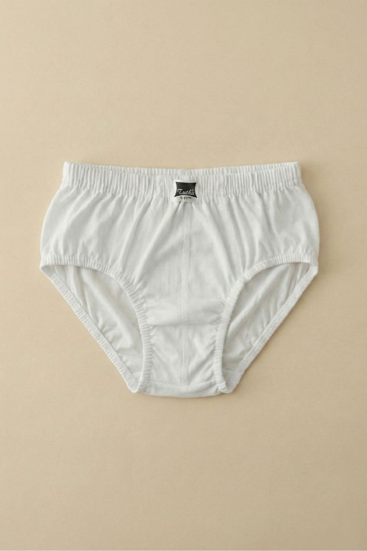 Tutku 5'li Paket %100 Pamuk Erkek Bebek Külot Seti - Beyaz Rahat Kesim Bebek İç Çamaşırı fotoğrafı 5 (önizleme)